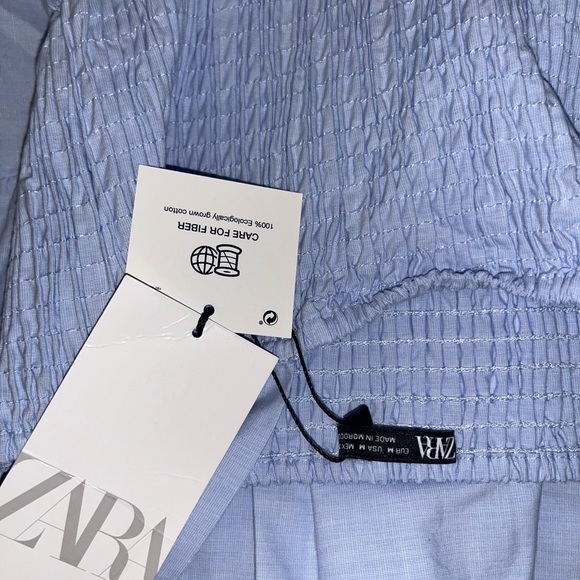 Zara light blue maxi dress - Picture 4 of 5